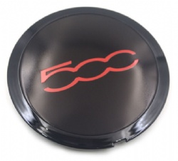 Fiat 500 133mm caps (Black)