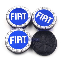 Fiat 50mm wheel center caps