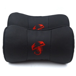 Abarth Neck Cushions Red Scorpion