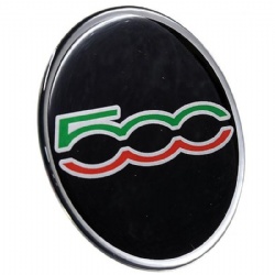 500 car sticker 75mm