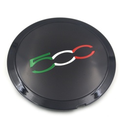 Fiat 500 133mm caps (Black)