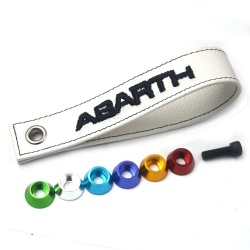 Tailgate Strap abarth white