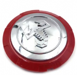 Fiat abarth 133mm caps (Red)