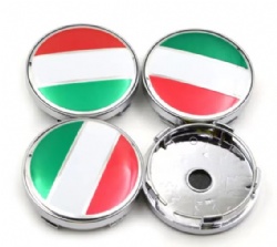 60mm Italy Flag Caps