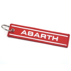 Abarth key chain Red