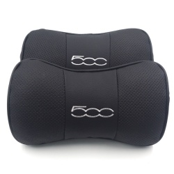 Fiat 500 Neck Cushions White Scorpion