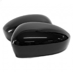 Fiat 500 Abarth Mirror Caps Black
